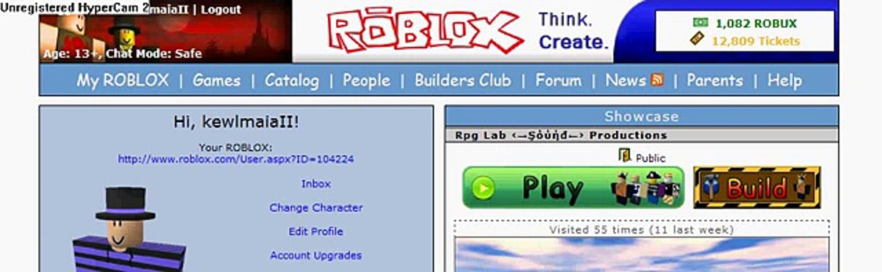 Roblox Teaser Video Dailymotion - my roblox profile id