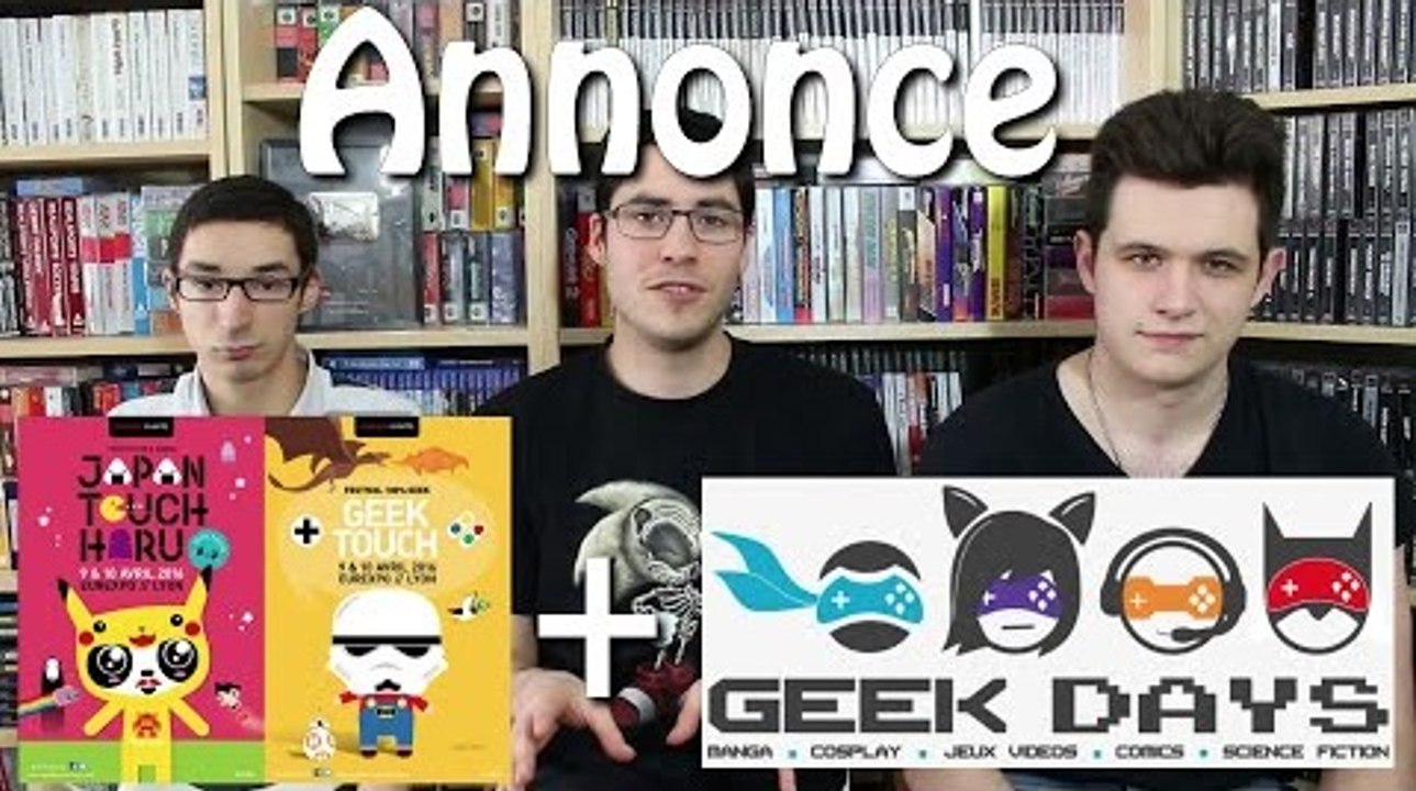 ANNONCE conventions - Japan Touch Haru + Geek Days 2015