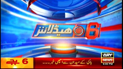Headlines 1800 – 6th April 2016