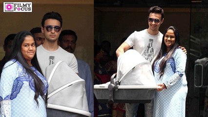 Arpita Khan Sharma Leaves Hospital with New Born Son Ahil - Filmyfocus.com