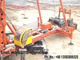 Long helical hydraulic drilling rig video 01