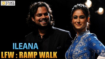 Ileana walks the Ramp : Lakme Fashion Week 2016 - Filmyfocus.com