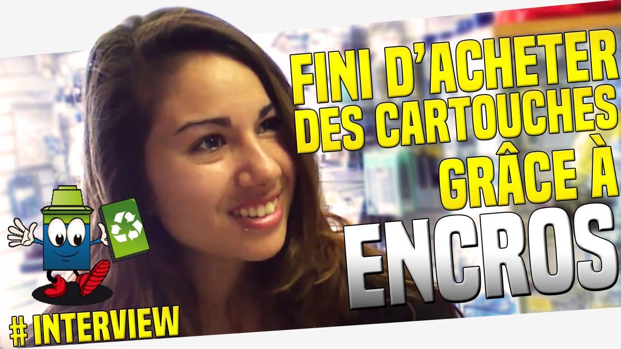 Vous Aussi Faites comme Sarah et Rechargez avec Encros