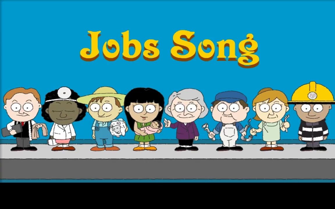 Jobs Song (People Work) ✪ DG Baby Toys ✪ Nursery Rhymes & Songs For Children Learn English Kids