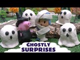 Peppa Pig Halloween Play Doh Disney Movie Ghostly Surprises Pocoyo Thomas & Friends Diesel Pepa