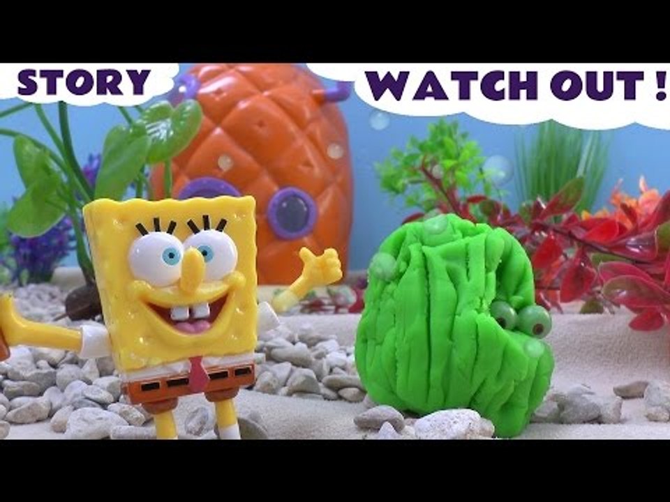 Play Doh Princess Ariel Mermaid Spongebob Squarepants Story Pineapple House Playdough Nickelodeon