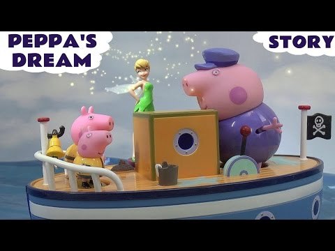 Peppa Pig Story Disney Fairy Tinker Bell Magic Flying Jake And The Neverland Pirates Dream Pirate