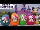Disney Surprises Play Doh Surprise Egg Hello Kitty Minnie Mouse Wikkeez Thomas & Friends Kids Toys