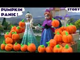 Pumpkin Halloween Play Doh Frozen Thomas & Friends Accident Diggin Rigs Rescue Elsa Princess Anna
