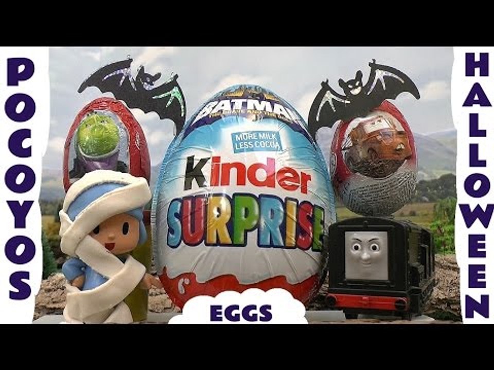 Kids Giant Kinder Surprise Egg Pocoyo Play Doh...