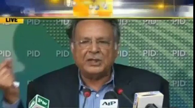 Watch Pervaiz Rasheed reply when ARY media person raise questions on Hussain and Hassan Nawaz
