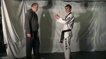 Self Defense Technique Tuesday #161 Defense Against Two Handed Lapel Grab Elbow Break