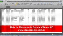 Excel Aula 76 - Tabela dinâmica 1 - Uma visão geral - VBA Academy