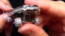 King Ice Silver Plated Black CZ Skateboard Pendant | Hip Hop Jewelry | Kingice.com