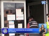 Un guardia herido tras asalto a cooperativa de ahorro y crédito