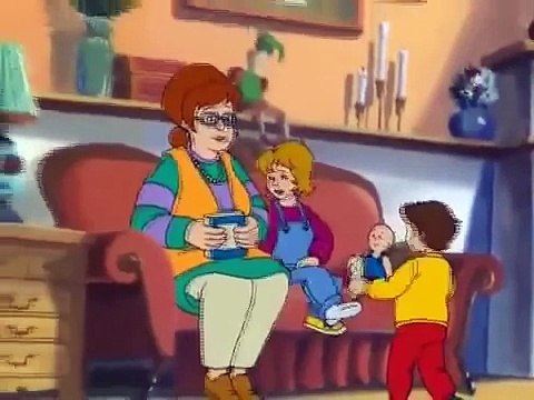 Learn english through cartoon | Caillou with subtitles | Episode 26: Caillou's new shoes