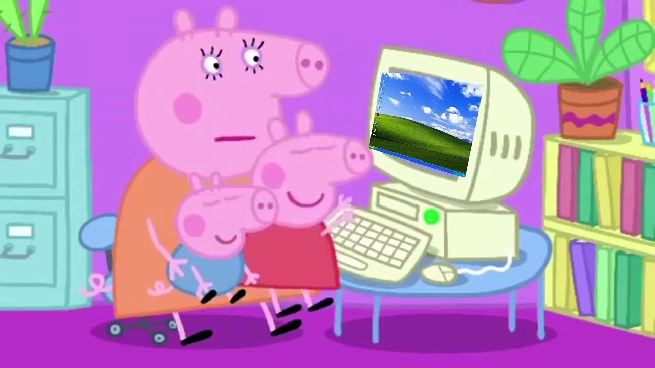 YTP peppa pig destroys the computer - video Dailymotion