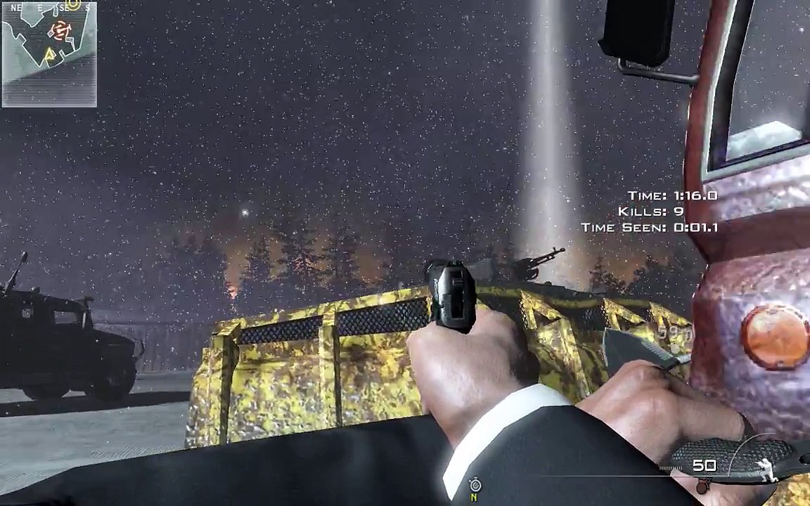 MW3 Special Ops Gameplay Veteran Difficulty (Hostage Taker)