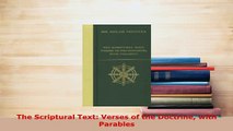 PDF  The Scriptural Text Verses of the Doctrine with Parables  EBook