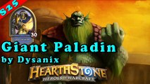 Hearthstone | Giant Paladin Deck & Decklist by Dysanix | Constructed |  Legend 86% Winrate