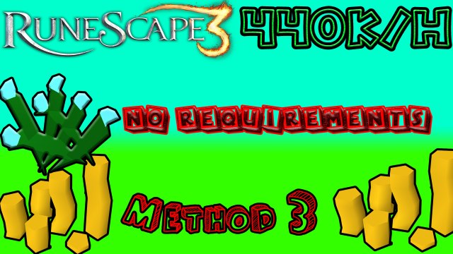 RuneScape 3 {Pay to play} Money making guide |Picking Flax & Spinning | 440K+/h Method 3