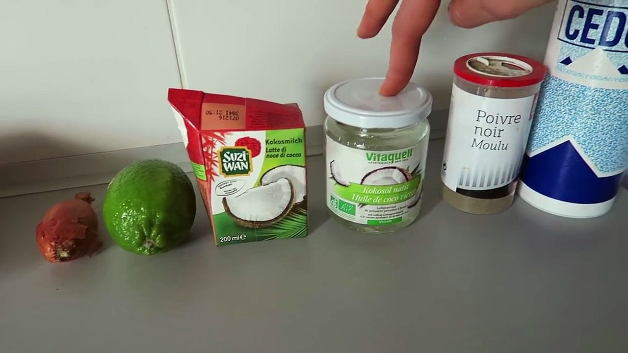 Spaghetti de konjac aux crevettes et lait de coco, une recette protéinée et low carb