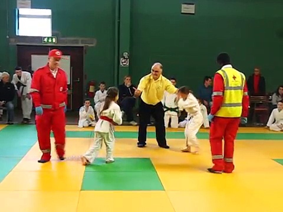 Little Girl - Judo Fighter.