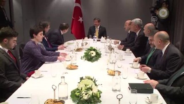 Davutoğlu, Finlandiya Tatar Türkleri Toplumu Başkanı Ali ve Beraberindeki Heyeti Kabul Etti