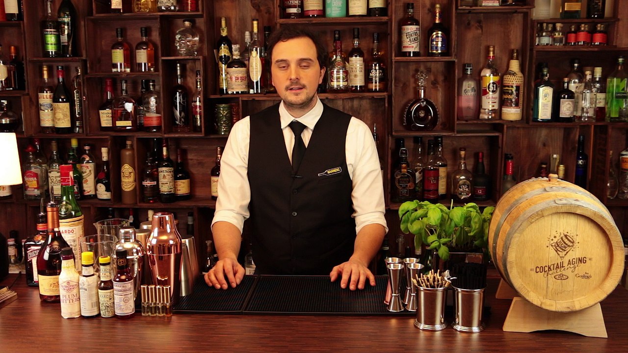 Brandy Crusta - Brandy Cocktail selber mixen - Schüttelschule by Banneke