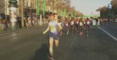 Marathon de Paris : Le coureur amateur parti devant les favoris s'explique et critique Patrick Montel (vidéo)
