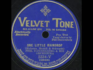 One Little Raindrop-Phil Dannenberg Orch-Gene Krupa