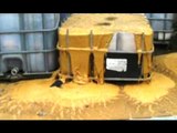 Santi Cosma e Damiano (LT) - Sequestrate 600 tonnellate di rifiuti industriali (06.04.16)
