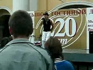 boys band a lui tout seul!