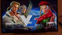 Street Fighter V GC: Gameplay #2 vega vs cammy