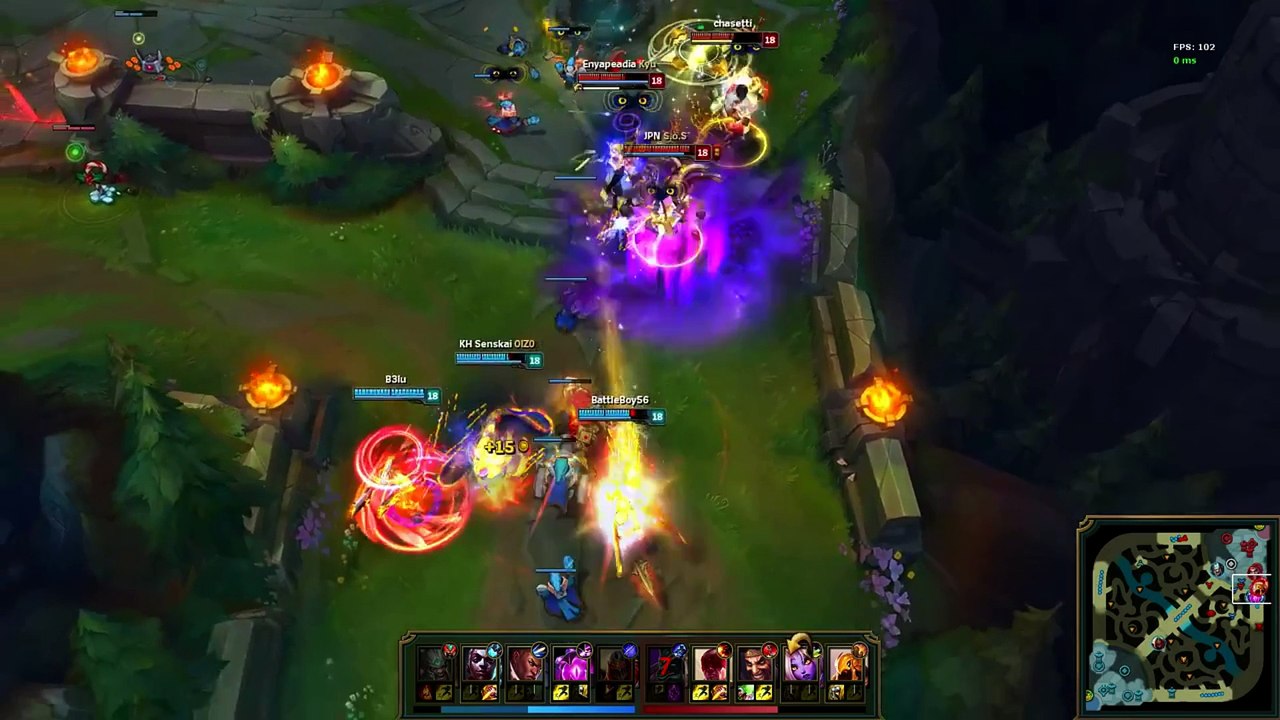 Le Pentakill de la victoire - League Of Legends