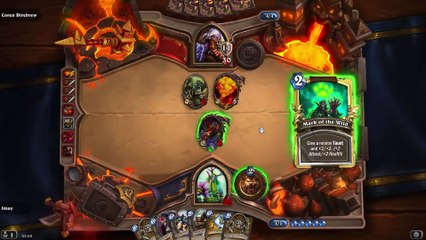 Hearthstone  Heroic - Blackrock Mountain - The Grim Guzzler - Druid