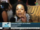 Miles de peruanos rechazan candidatura de Keiko Fujimori