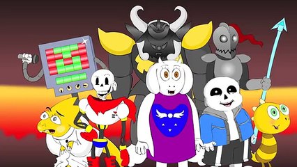♪ UNDERTALE THE MUSICAL - Animation Song Parody
