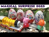 Peppa Pig Play Doh Surprise Eggs Barbie Disney Princess Frozen Minnie Mouse Magical Kinder Thomas
