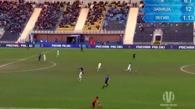 Nikolic GOAL Zawisza Bydgoszcz 0 - 1 Legia Warszawa 06.04.2016