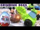 Play Doh Mickey Mouse Kinder Surprise Eggs Disney Cars Egg Thomas The Tank Playdough Diggin Rigs