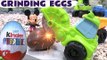 Play Doh Mickey Mouse Kinder Surprise Eggs Disney Cars Egg Thomas The Tank Playdough Diggin Rigs