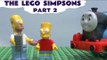 Lego The Simpsons Play Doh Blind Bag Thomas & Friends Egg Surprise Minifigures Homer Playdoh Pt 2