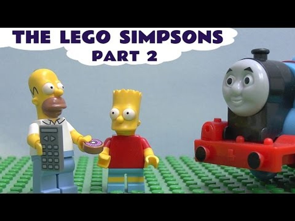 Lego The Simpsons Play Doh Blind Bag Thomas & Friends Egg Surprise Minifigures Homer Playdoh Pt 2