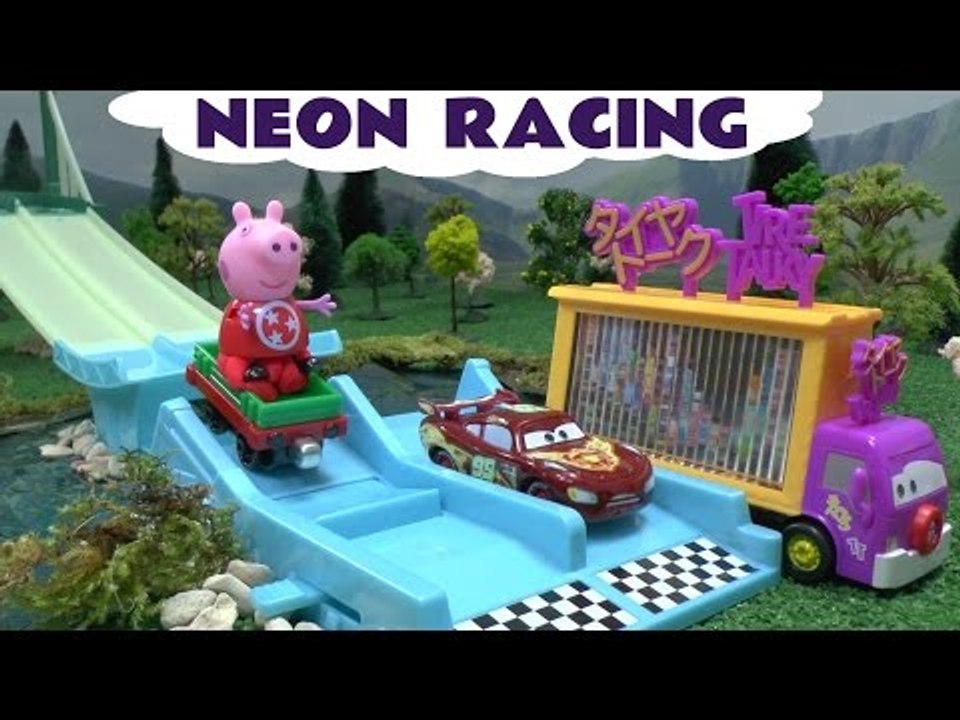 Cars Neon Racers Racing Peppa Pig Play Doh Frozen Dora The Explorer Thomas And Friends Spiderman