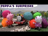 Peppa Pig Play Doh Surprise Eggs Dressing Up Свинка Пеппа Thomas & Friends Surprise Toys Episode