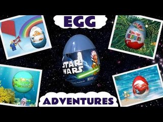 Download Video: Kinder Surprise Eggs Barbie Disney Cars Play Doh Thomas & Friends Surprise Eggs Spongebob Star Wars