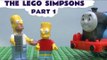 Lego The Simpsons Blind Bag Play Doh Thomas and Friends Minifigures Bart Homer Egg Surprise Playdoh