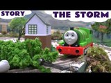 Play Doh Thomas The Tank Engine Kids Story The Storm Accident Thomas Tank Playdough Diggin Rigs Sam