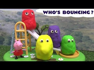 Peppa Pig Play Doh Surprise Egg Thomas The Train Huevo Sorpresa Playdough Hello Kitty Episode